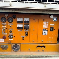 発電機　日本車輌　NES55SH 実働中古現状販売　アワー4574h 45kva ディーゼルの画像
