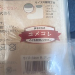  【未使用】履くだけで転ばなくなる不思議なくつ下24㎝の画像