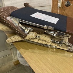 未使用　宮武製作所 座椅子　2個セット　幅約54cm×奥行約51~78cm日本製の画像