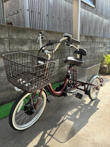 PELTECH (ペルテック) 電動アシスト三輪車 TDR-163L (なはりいあ