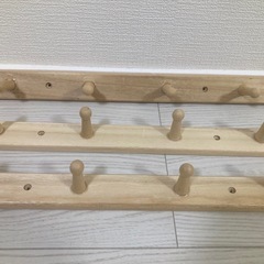 壁掛けフック ウォールハンガー 壁取り付け式 フック DIY　バッグ掛け コート掛け ジャンパー掛け 上着掛け 帽子掛け コートラック 玄関収納の画像