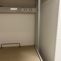 キッチン　キャスター付き棚4段の画像