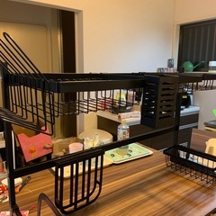 本日限定☆シンク上の水切りラックの画像
