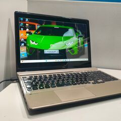 NEC☆Lavie LS750/B☆Core i7/16G/新SSD☆Win11(24H2)タッチパネルの画像