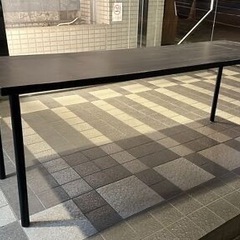 IKEA LINNMON ウッドロングテーブルの画像