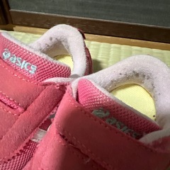 アシックスキッズ 14cm ピンクの画像