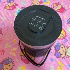 💗 セラミックヒーター HP 1566R ブラック 美品💗の画像