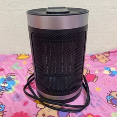 💗 セラミックヒーター HP 1566R ブラック 美品💗の画像
