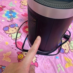 💗 セラミックヒーター HP 1566R ブラック 美品💗の画像