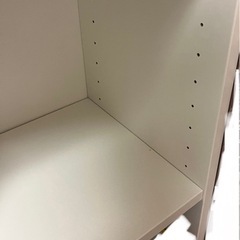 【短期間使用】IKEA BILLY ビリー　本棚　ホワイト　組立済みの画像