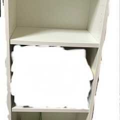 【短期間使用】IKEA BILLY ビリー　本棚　ホワイト　組立済みの画像
