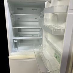 Panasonic 3ドア冷蔵庫 NR-C340C-W 2019年製 335Lの画像