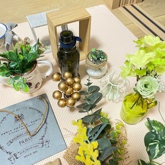 インテリア　小物　フェイクグリーン　ナチュラル系　まとめ売りの画像