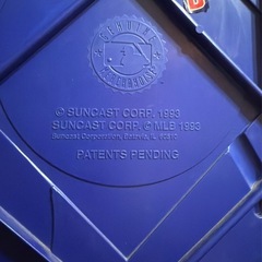 SUNCAST CORP. 93年製 クリーブランドインディアンス ロッカー 90'sの画像