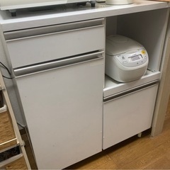 【無料】レンジ台 キッチンボード キッチンカウンターの画像