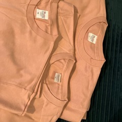 Tシャツ無地新品　まとめ売り【ピンク／アイボリー／カーキ】の画像