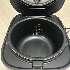 ニトリ　炊飯器　5.5合　ブラックの画像