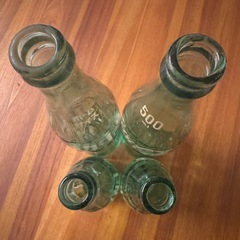コカコーラ ヴィンテージ レトロ 瓶 4本セットの画像