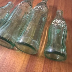 コカコーラ ヴィンテージ レトロ 瓶 4本セットの画像