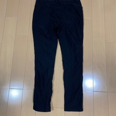 美品　黒ストレッチパンツL Lサイズ　の画像
