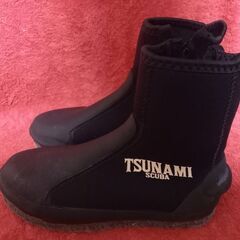 ダイビングブーツ　 フェルト底　 xs scuba　 size　 US5　の画像