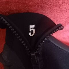 ダイビングブーツ　 フェルト底　 xs scuba　 size　 US5　の画像