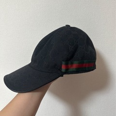GUCCI 黒　帽子の画像