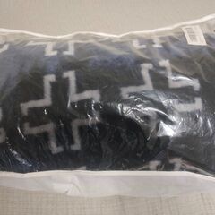 昭和西川 2枚合わせ毛布（ネイビー・140×200cm・冬用）【値下げしました】の画像