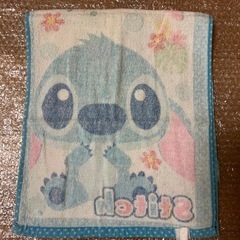 スティッチのハンドタオルの画像