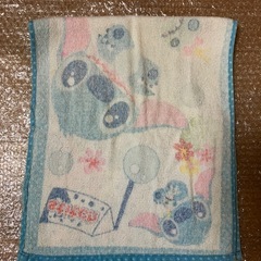 スティッチのハンドタオルの画像