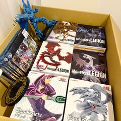 遊戯王 Equal=Arts Monsters LEGION フィギュアセット オベリスクの巨神兵 オシリスの天空竜 ラーの翼神竜 ブラックマジシャン ブラックマジシャンガール 青眼の究極龍 スターダスト・ドラゴンの画像