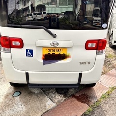 ダイハツ　タント　2WD車椅子介護車　の画像