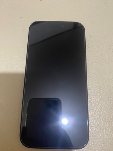 iPhone15ブラック128GB本日午前中引き取り85000