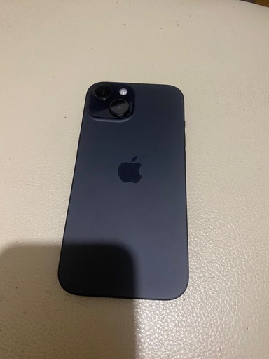 iPhone15ブラック128GB本日午前中引き取り85000