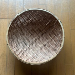 竹ざる 大サイズ（直径約45cm）の画像