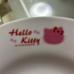 キティちゃんカレー、スープ皿の画像