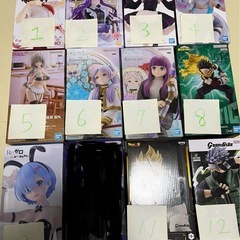 値下げ🉑フィギュア17種類セット！単体購入可能の画像