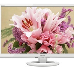 24型　シャープ液晶テレビ（リモコン付）の画像