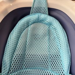 温度計付きベビーバス ブルーの画像