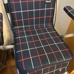 【新品・未使用】幸和製作所 TacaoF シルバーカー チェック柄 折りたたみの画像