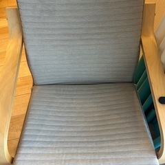 美品　IKEA POÄNG ポエング パーソナルチェア ドリンクホルダー付き　の画像