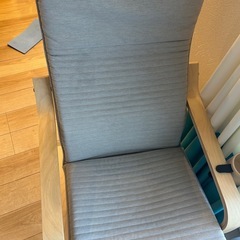 美品　IKEA POÄNG ポエング パーソナルチェア ドリンクホルダー付き　の画像