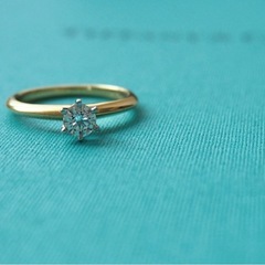 TIFFANY&Co. セッティング エンゲージメント リング 18Kの画像
