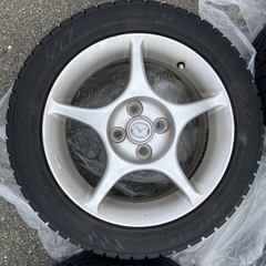 NBロードスター純正ホイール　スタッドレスの画像