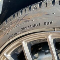 スイフト オールシーズンタイヤ 205/45R17 4本セットの画像