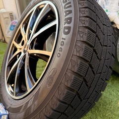 [バリ溝]アイスガードiG60 205/60R16冬タイヤホイールセットの画像