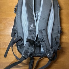 新品未使用　deuter ドイター バックパック　ルガーノ　黒　20リットルの画像