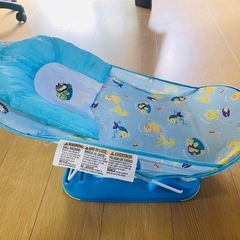 Summer ソフトバスチェア ブルー　メッシュの画像