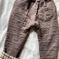 冬ズボン　90cmの画像