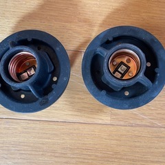 引っ掛けシーリングライト照明器具　ランプ プラスチック製　２個セットの画像